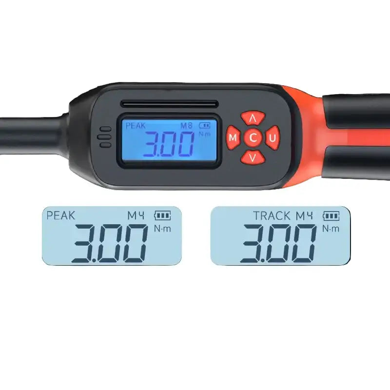 Digital Torque Wrench 1.5–340 N·m (±2% Accuracy) (different models available) - HBC
