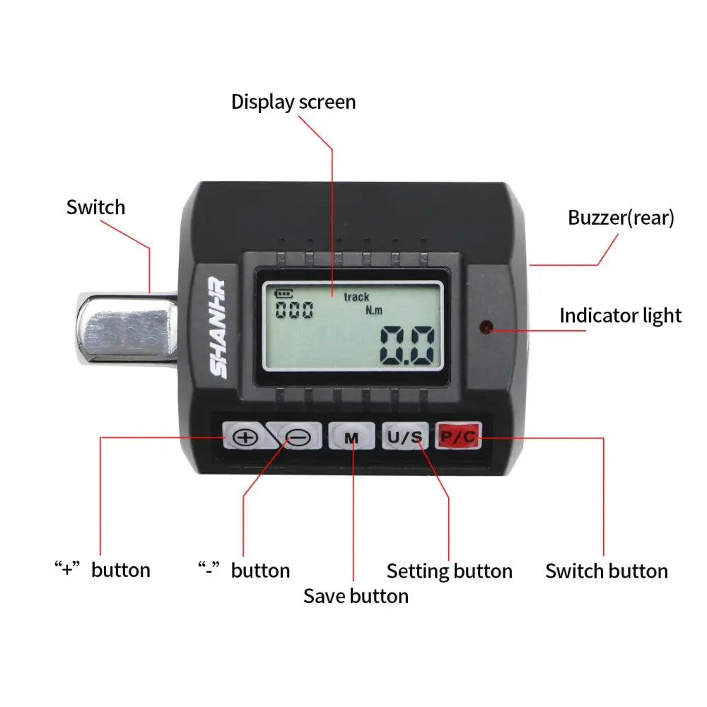Digital Torque Wrench Adapter Set (1/2″ to 3/8″ & 1/4″) (different models available) - HBC