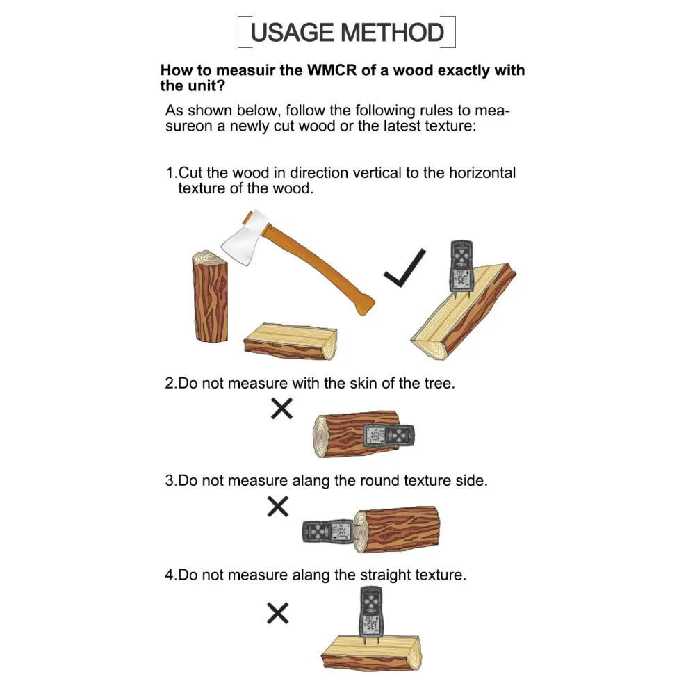 Digital Wood Moisture Meter Timber Damp Detector paper moisture analyzer with Measuring Range 2% ~70%