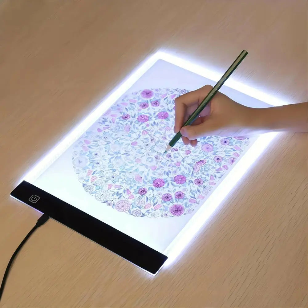 Dimmable LED Drawing and Copy Pad Board for Children - A3/A4/A5 Sizes Educational Creative Gift for Kids