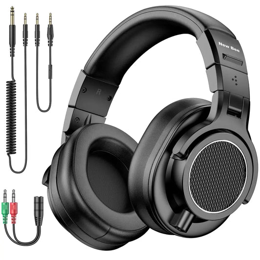 DJ Wired Studio Headphones – Over-Ear - Black / Headphones - 9eight5