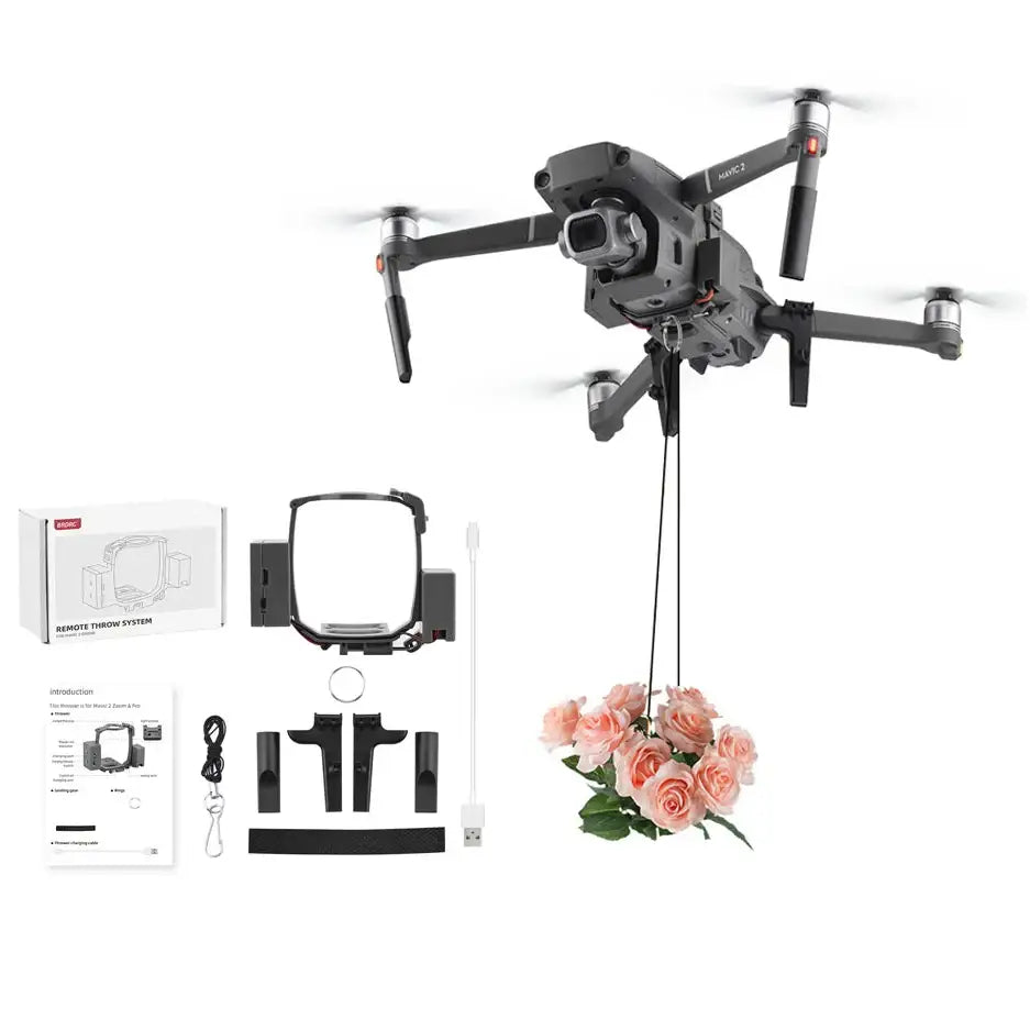 DJI Mavic 2 Drone Dropper - Airdrop System / DJI Mavic 2 Pro/Zoom - HBC