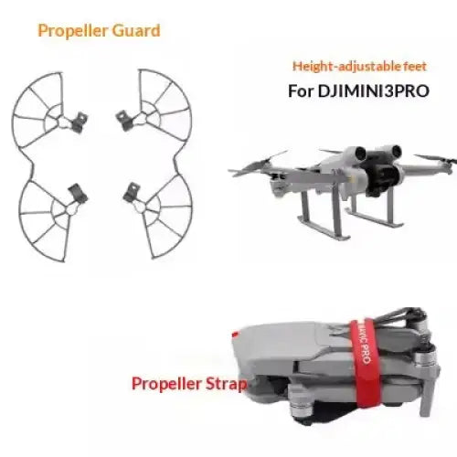 DJI Mini 4 Pro Anti-Collision Ring Accessory - Package A / Landing Gear - HBC