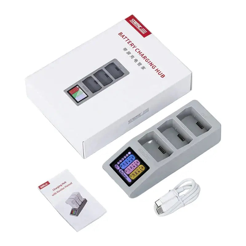 DJI Mini 5 Pro 3-Battery Fast Charger - 3pcs Battery Charger / DJI Mini 5 Pro Drone - HBC