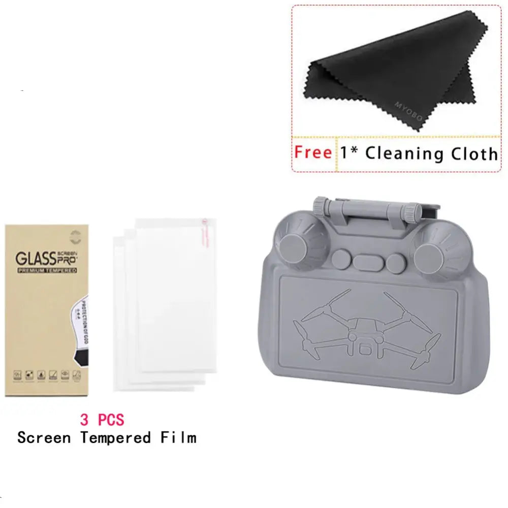 DJI RC Screen Protector & Sun Hood Cover - Kit 1 / DJI RC 1/2 / Screen Protector Shell - HBC