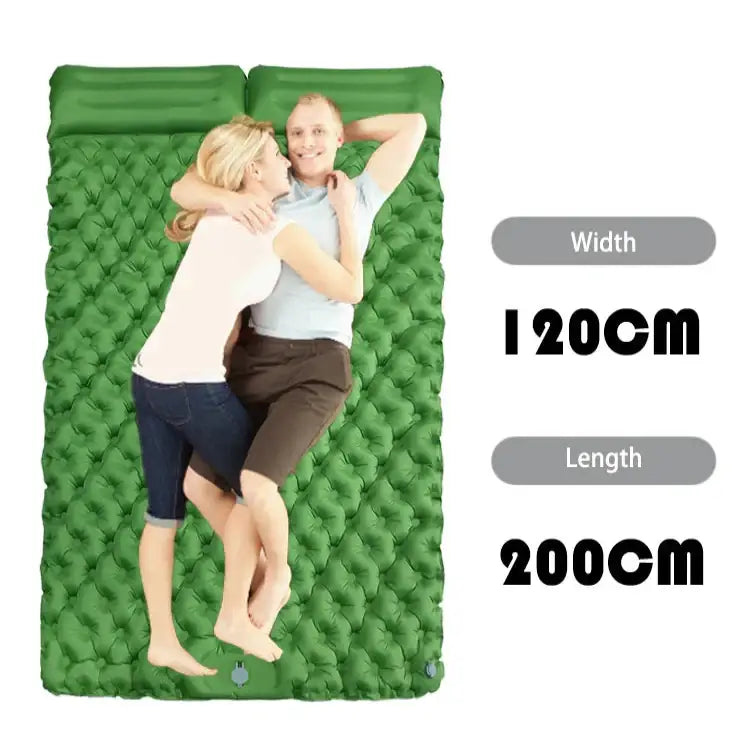 Double Inflatable Camping Mattress (available in 7 colours) - SS