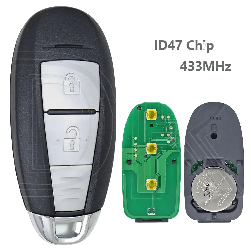 DR ID46/ID47 Chip 315/433MHz TS007/TS008/R64M0/R79M0 Proximity Car Remote Key For Suzuki Swift SX4 Vitara S-Cross