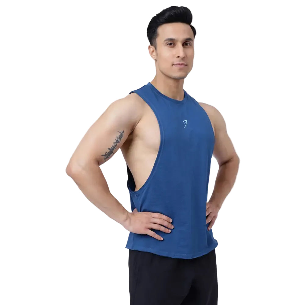Drift Deep Arm Tank Teal - Vest