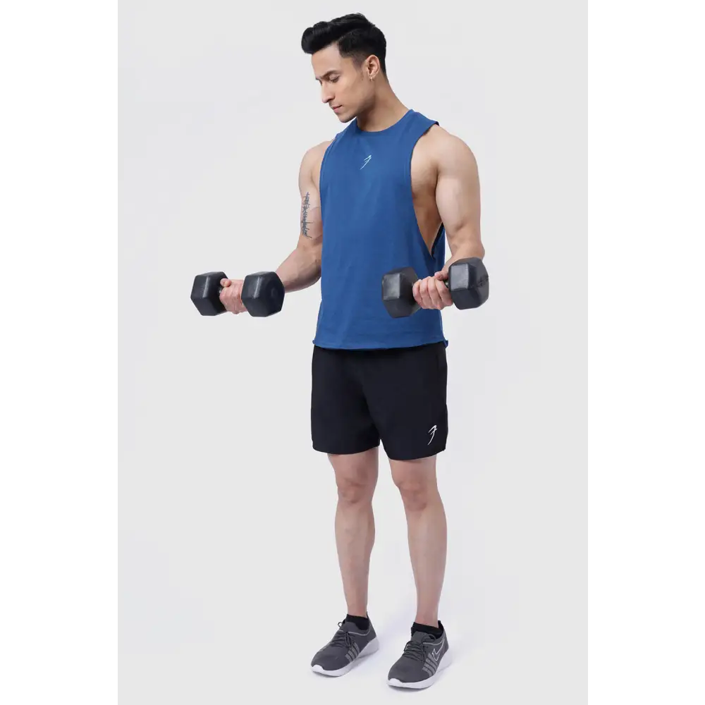 Drift Deep Arm Tank Teal - Vest