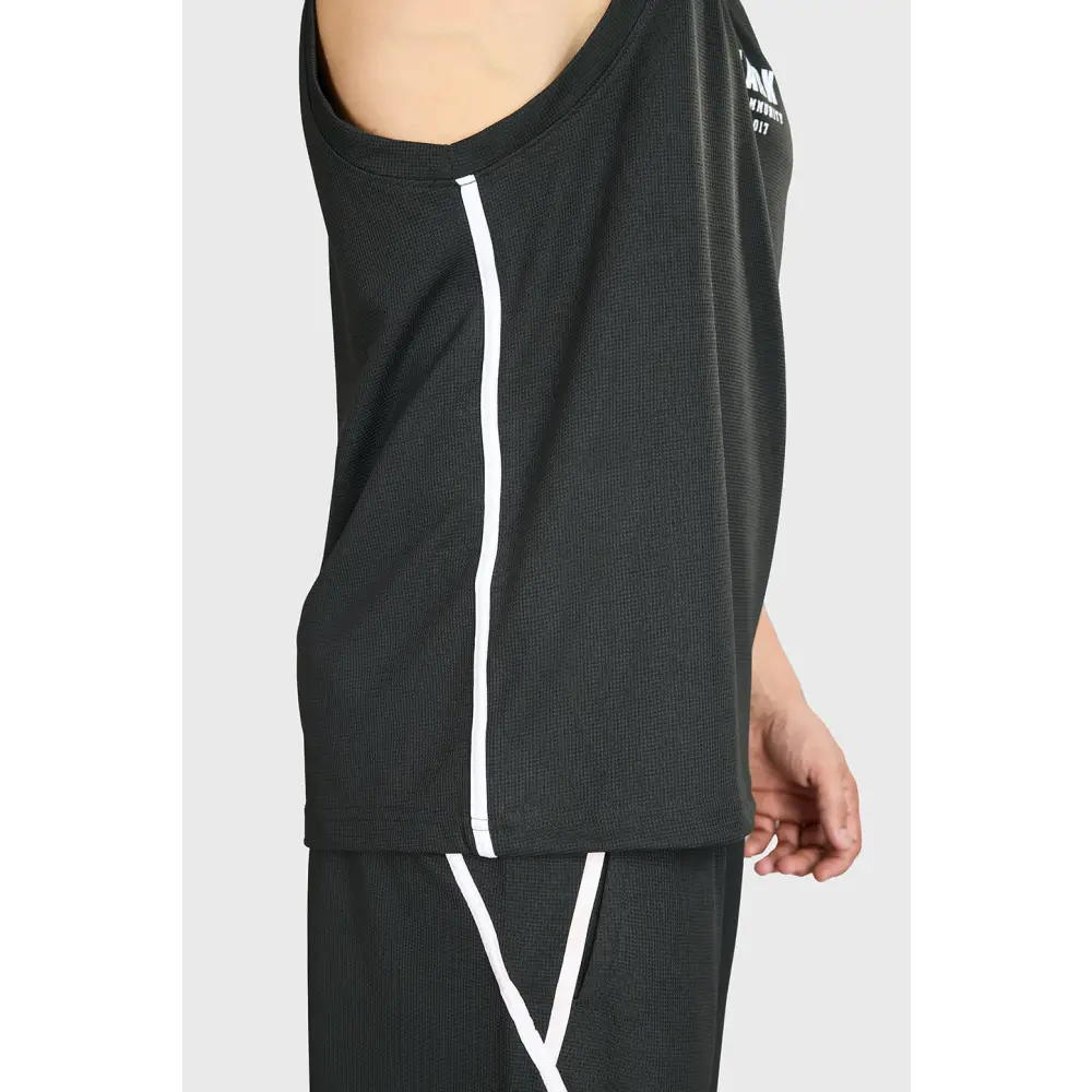 Drip Oversized Tank Olive - Vest