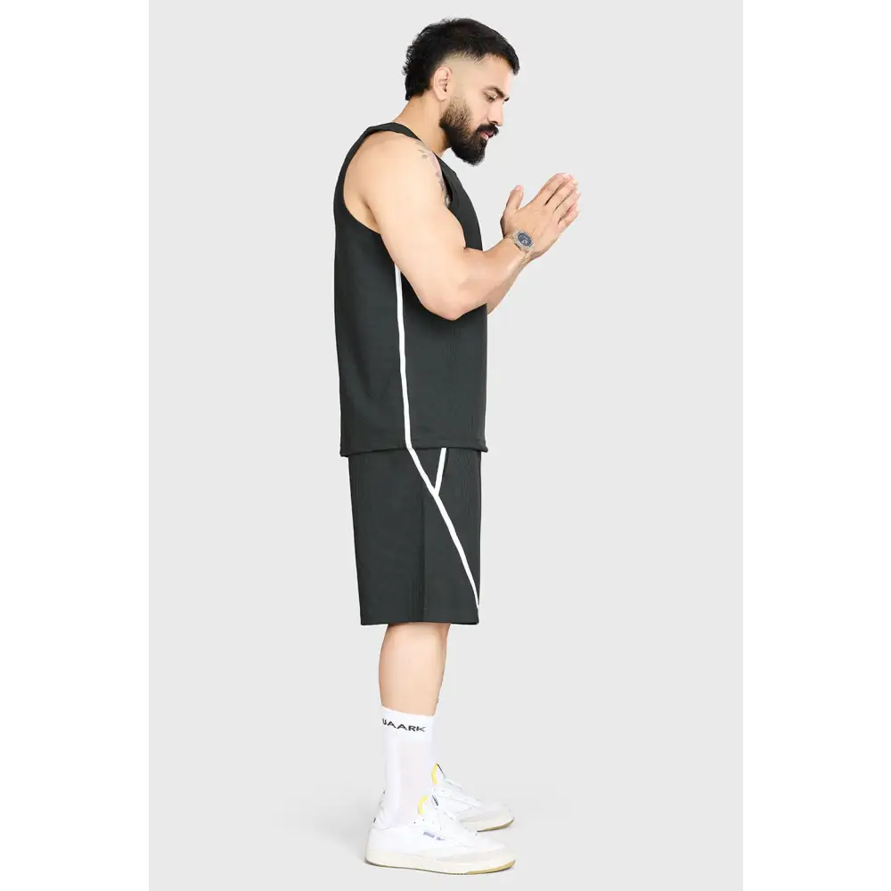 Drip Oversized Tank Olive - Vest
