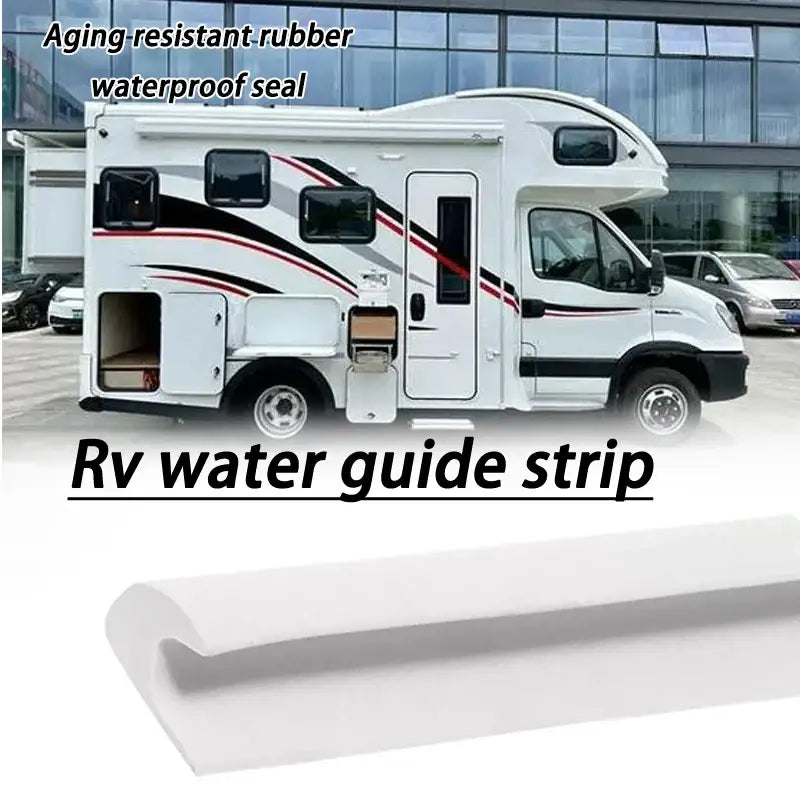 Drip-Stop Mini Gutter – Caravan & RV Rain Guard Strip (different sizes available) - HBC