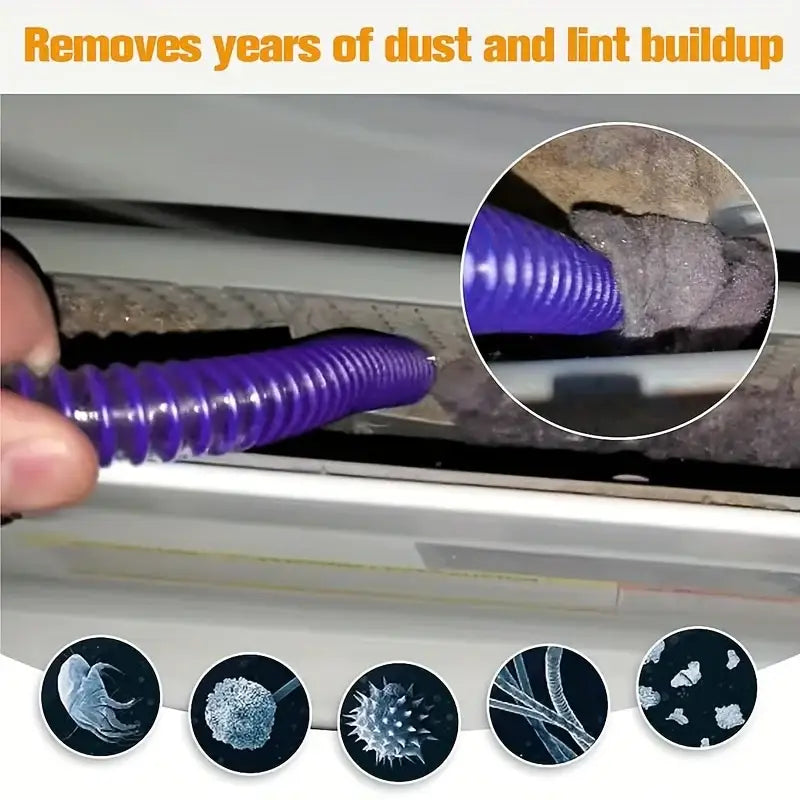 Dryer Vent Cleaner Kit Vacuum Hose Attachment For Dyson V15 V12 V11 V10 V8 V7 V6 Vacuum Cleaners Lint Remover Vacuum