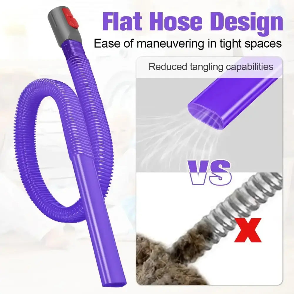 Dryer Vent Cleaner Kit Vacuum Hose Attachment For Dyson V15 V12 V11 V10 V8 V7 V6 Vacuum Cleaners Lint Remover Vacuum