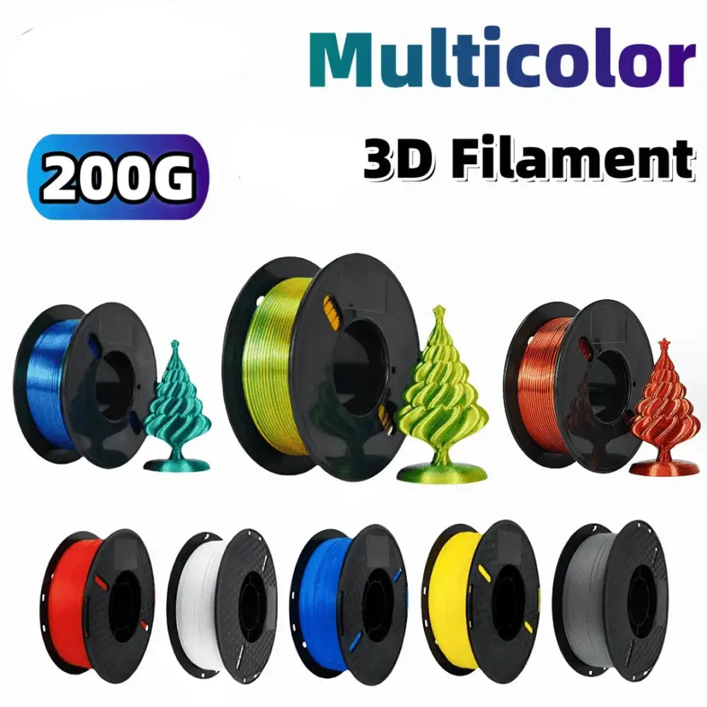Dual-Colour PLA 3D Printer Filament 1.75mm (200g) - SS
