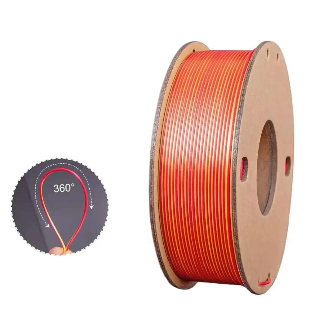Dual/Tri-Colour Silk PLA 3D Printer Filament 1.75mm (250g) - SS