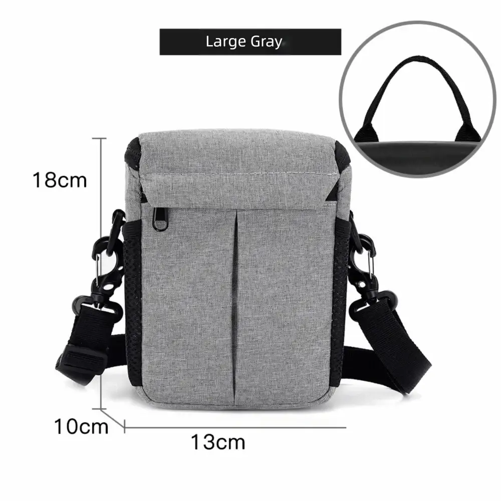 Durable Protective Bag Camera Bags Single-Shoulder Carring Case DSLR Pouch Nylon Lightweight Camera Lens Case Outdoor