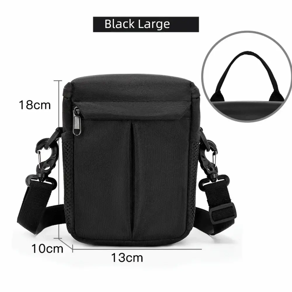 Durable Protective Bag Camera Bags Single-Shoulder Carring Case DSLR Pouch Nylon Lightweight Camera Lens Case Outdoor
