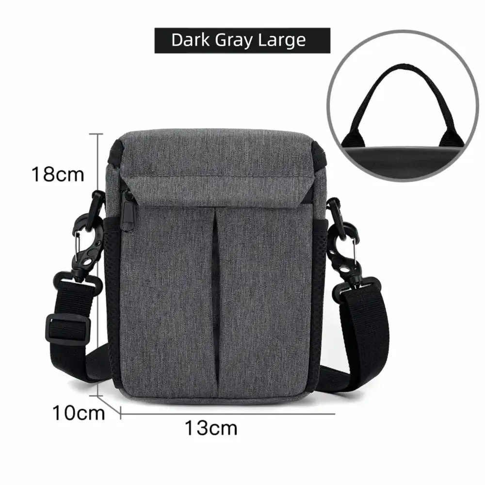Durable Protective Bag Camera Bags Single-Shoulder Carring Case DSLR Pouch Nylon Lightweight Camera Lens Case Outdoor