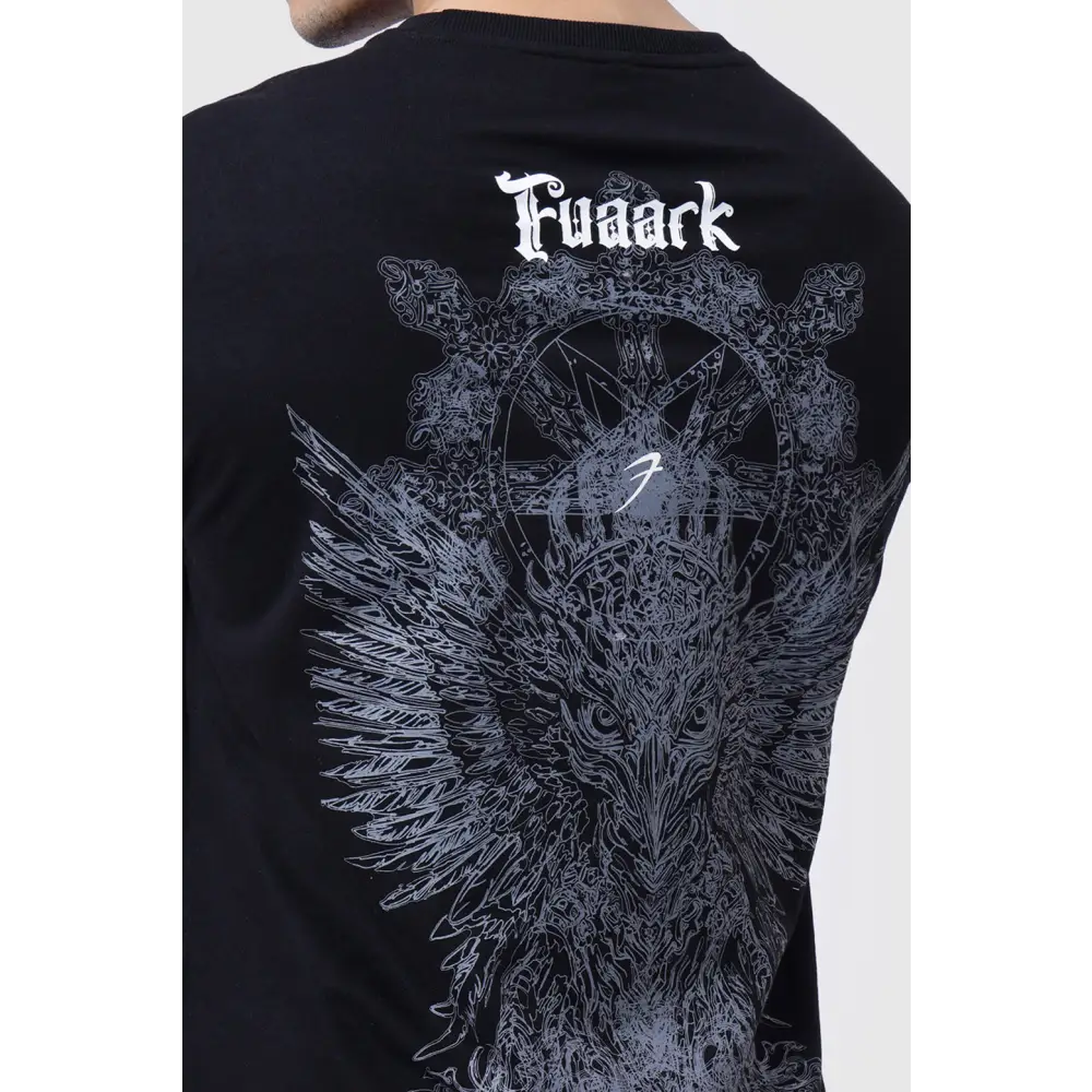 Eagle Oversized T-shirt Black - Tshirts