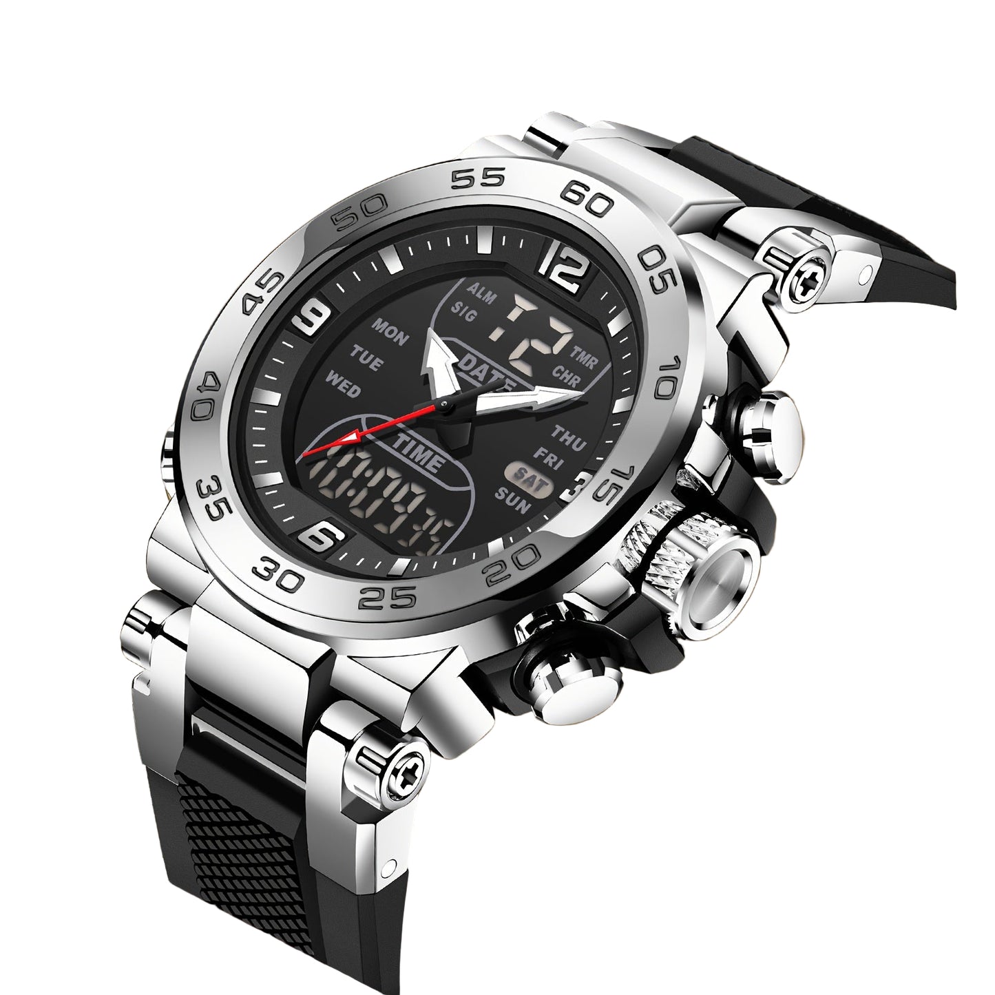 LIGE Men's Quartz Watch (6 designs available)