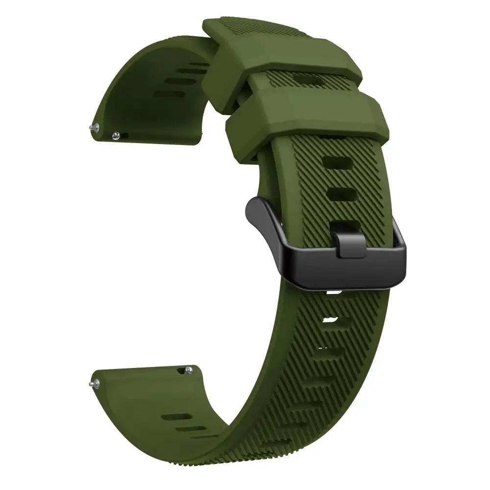 Silicone Strap for the Garmin Venu 3 Series (available in 13 colours) - Army Green / Garmin Venu 3 - TWS