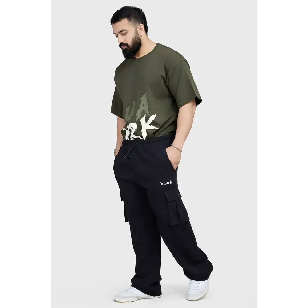 Edge Oversized T-shirt Olive - Tshirts