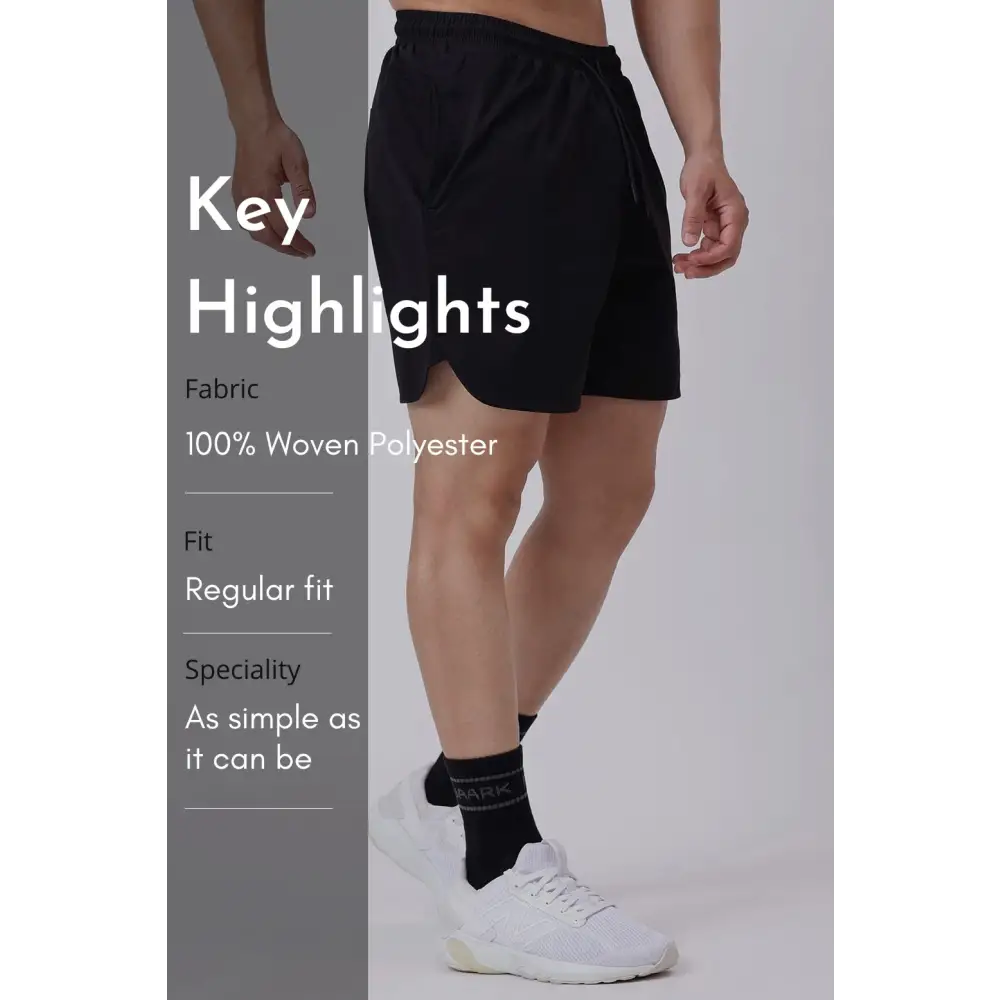 Edge Shorts Black - Shorts