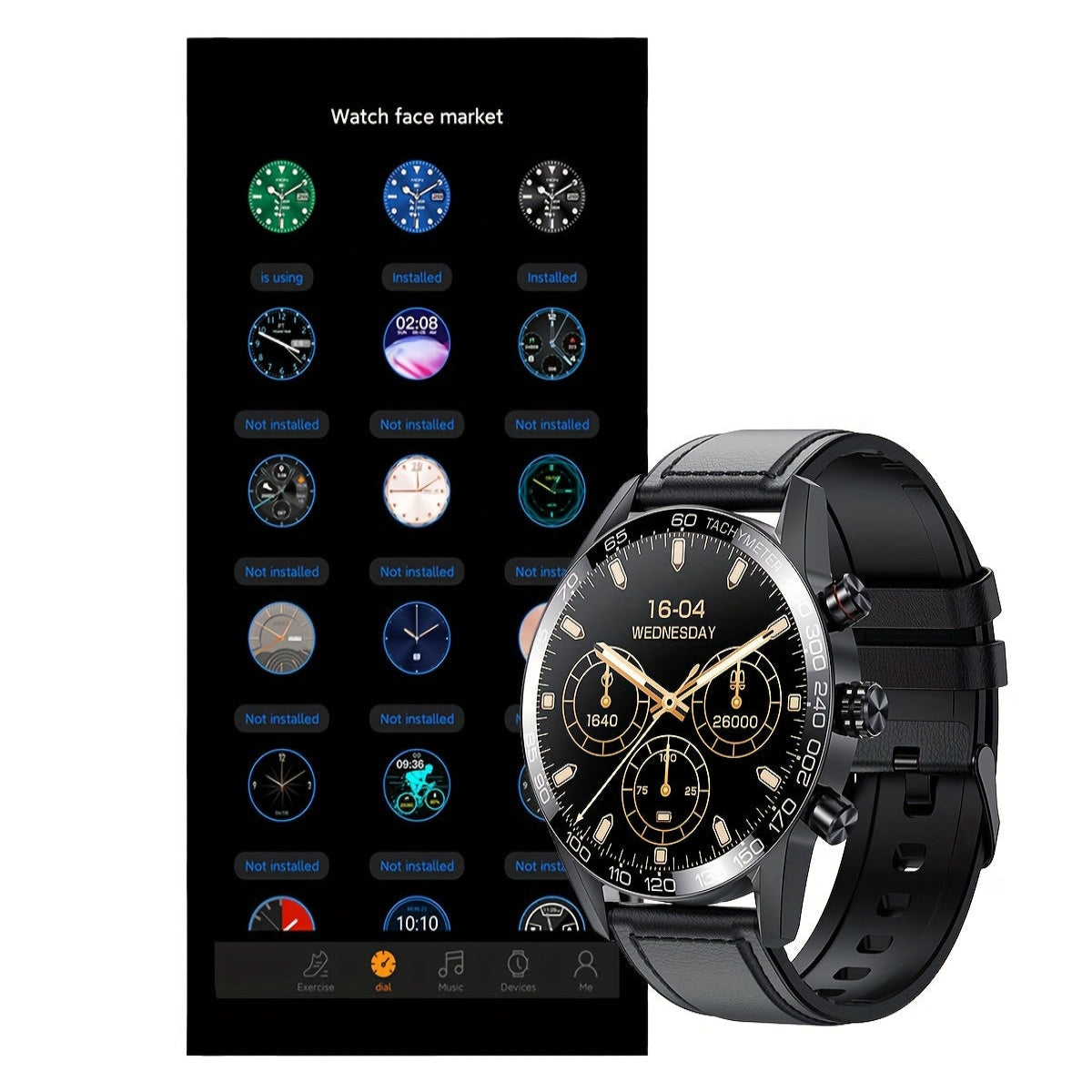 LIGE Smart Watch – Full Touch Screen with Multi-Sport Modes (10 colours available)