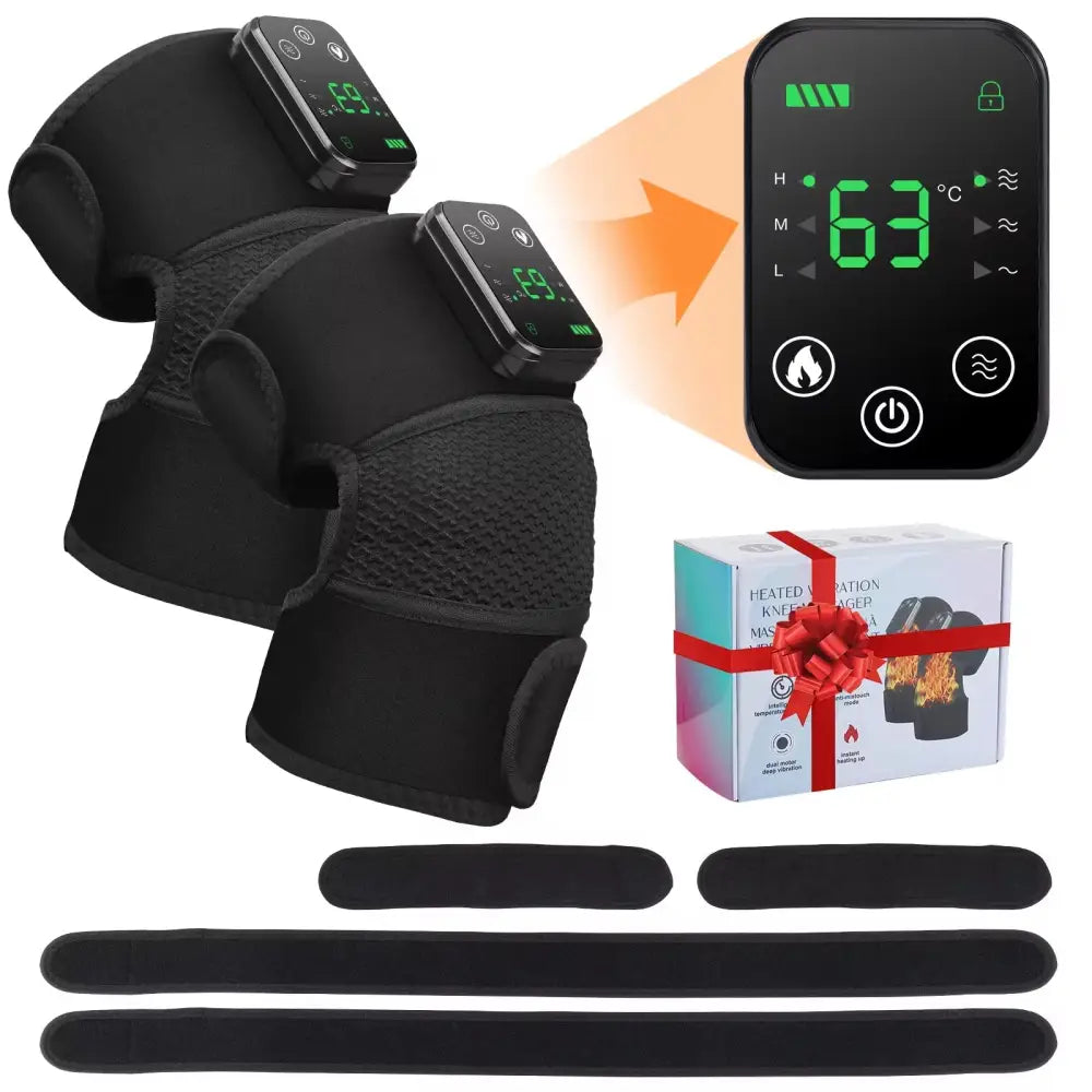 Electric Shoulder Massager with Heating and Vibration for Ultimate Relaxation and Comfort