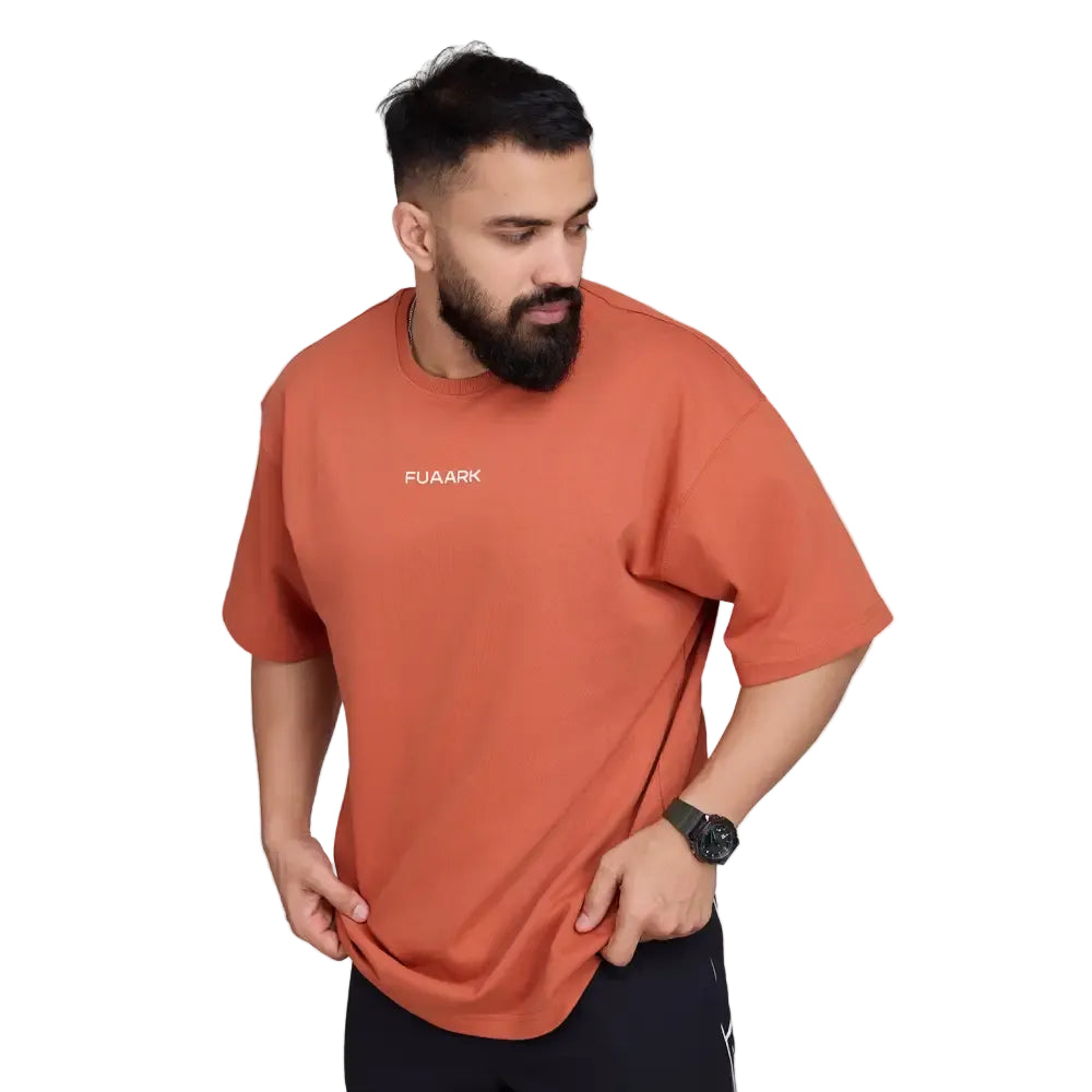 Element Oversized T-shirts Rust - Tshirts