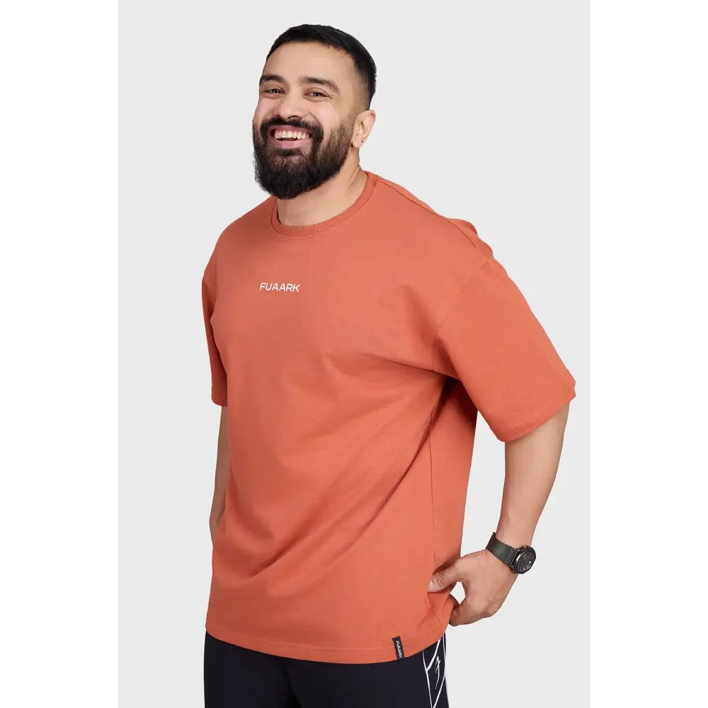Element Oversized T-shirts Rust - Tshirts