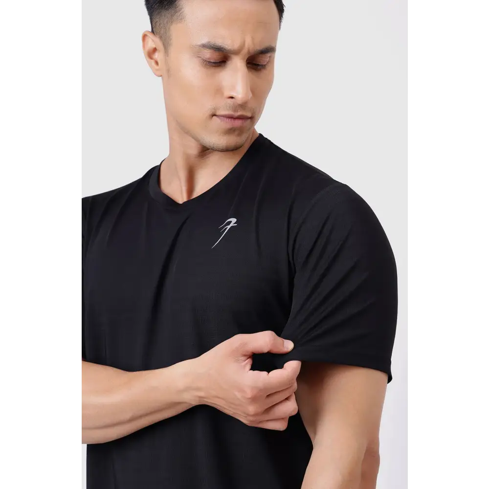 Ember Running T-shirt Black - Tshirts