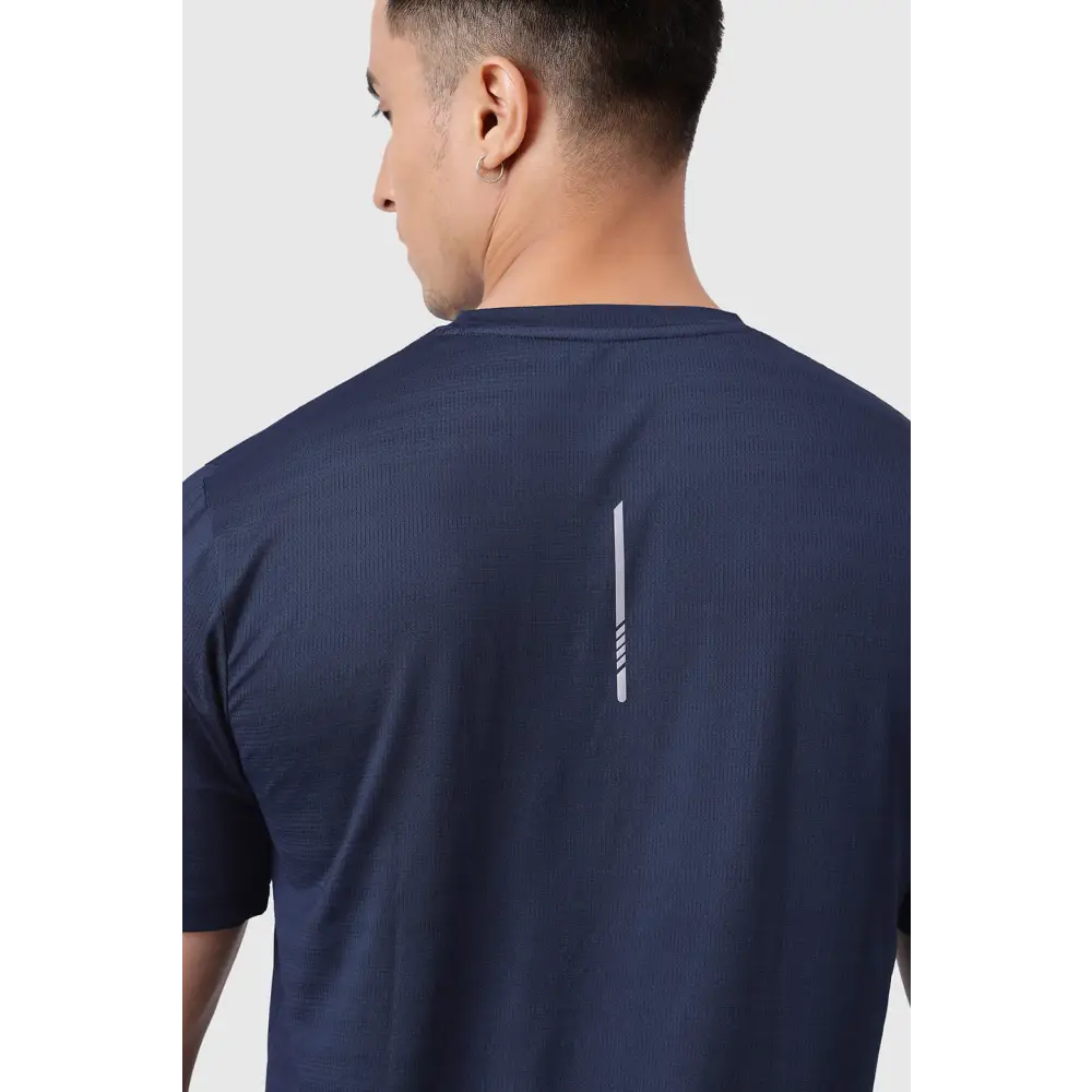 Ember Running T-shirt Navy - Tshirts