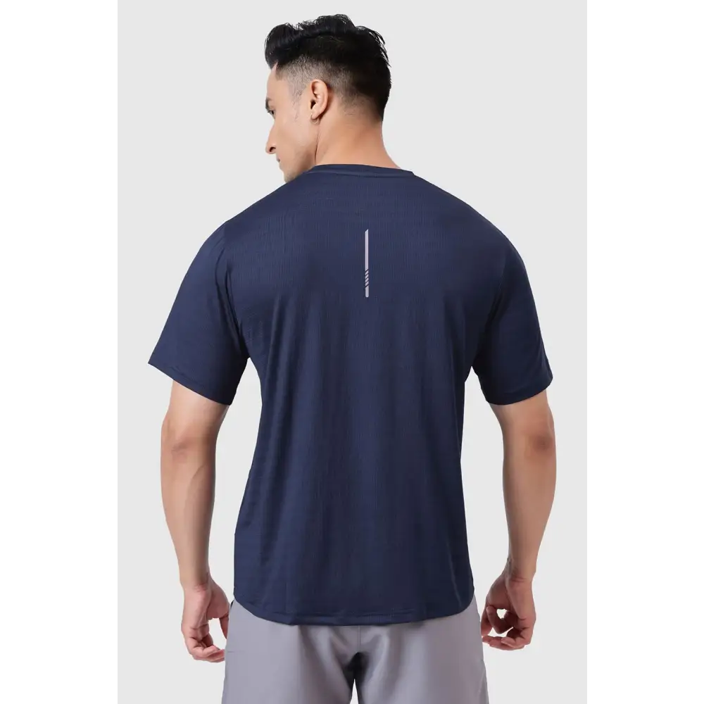 Ember Running T-shirt Navy - Tshirts
