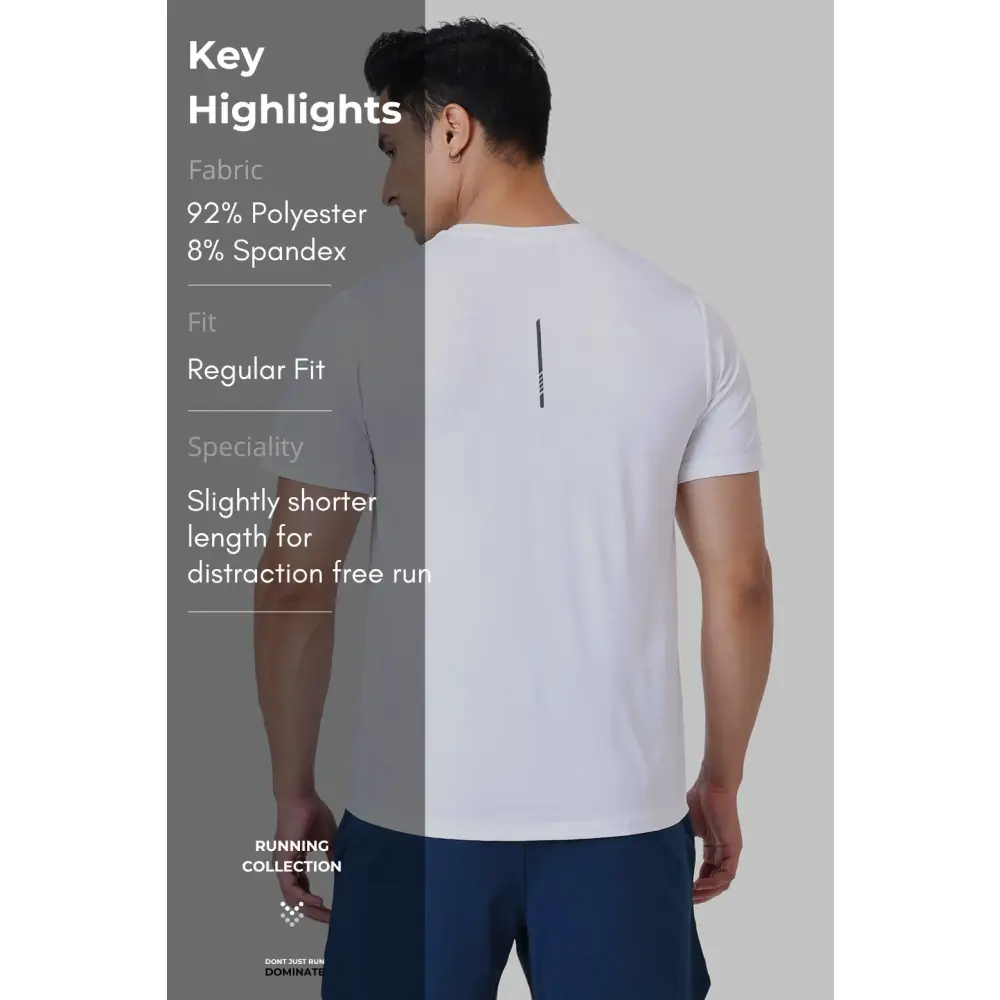 Ember Running T-shirt White - Tshirts