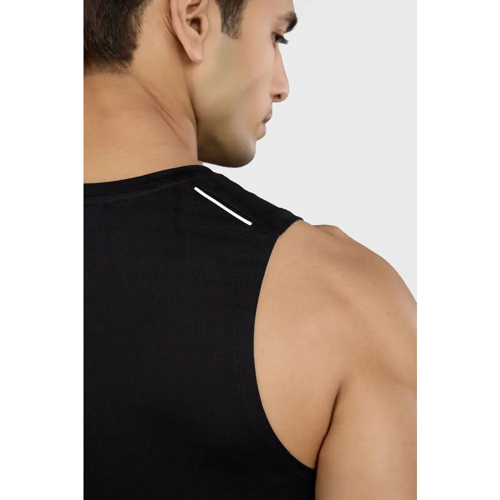 Ember Running Tank Black - Vest