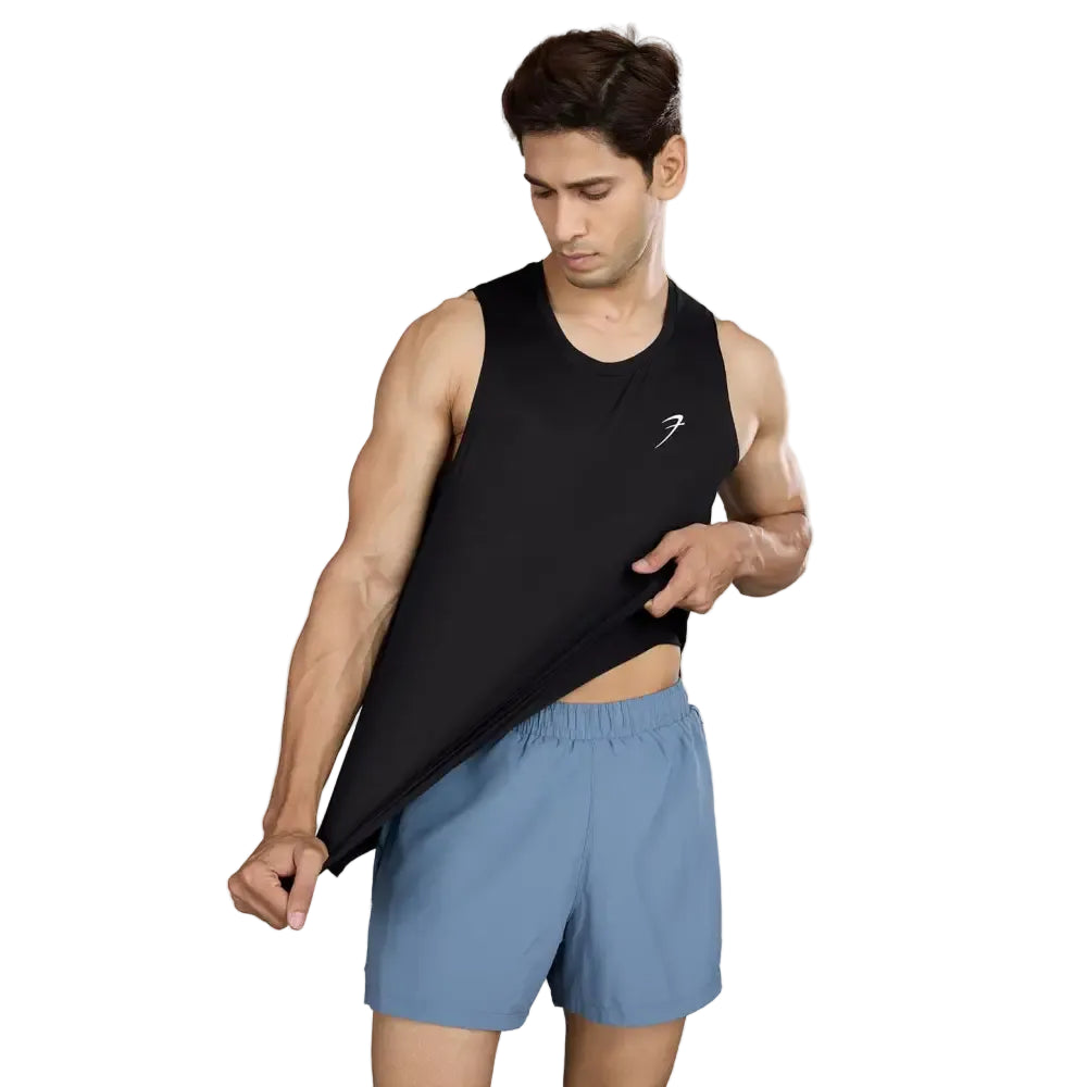 Ember Running Tank Black - Vest