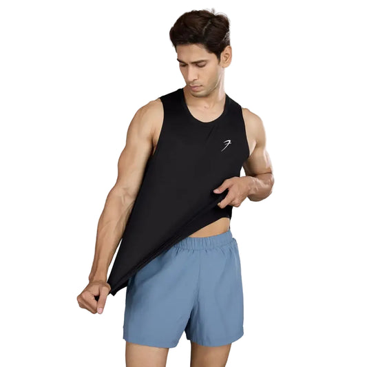 Ember Running Tank Black - Vest