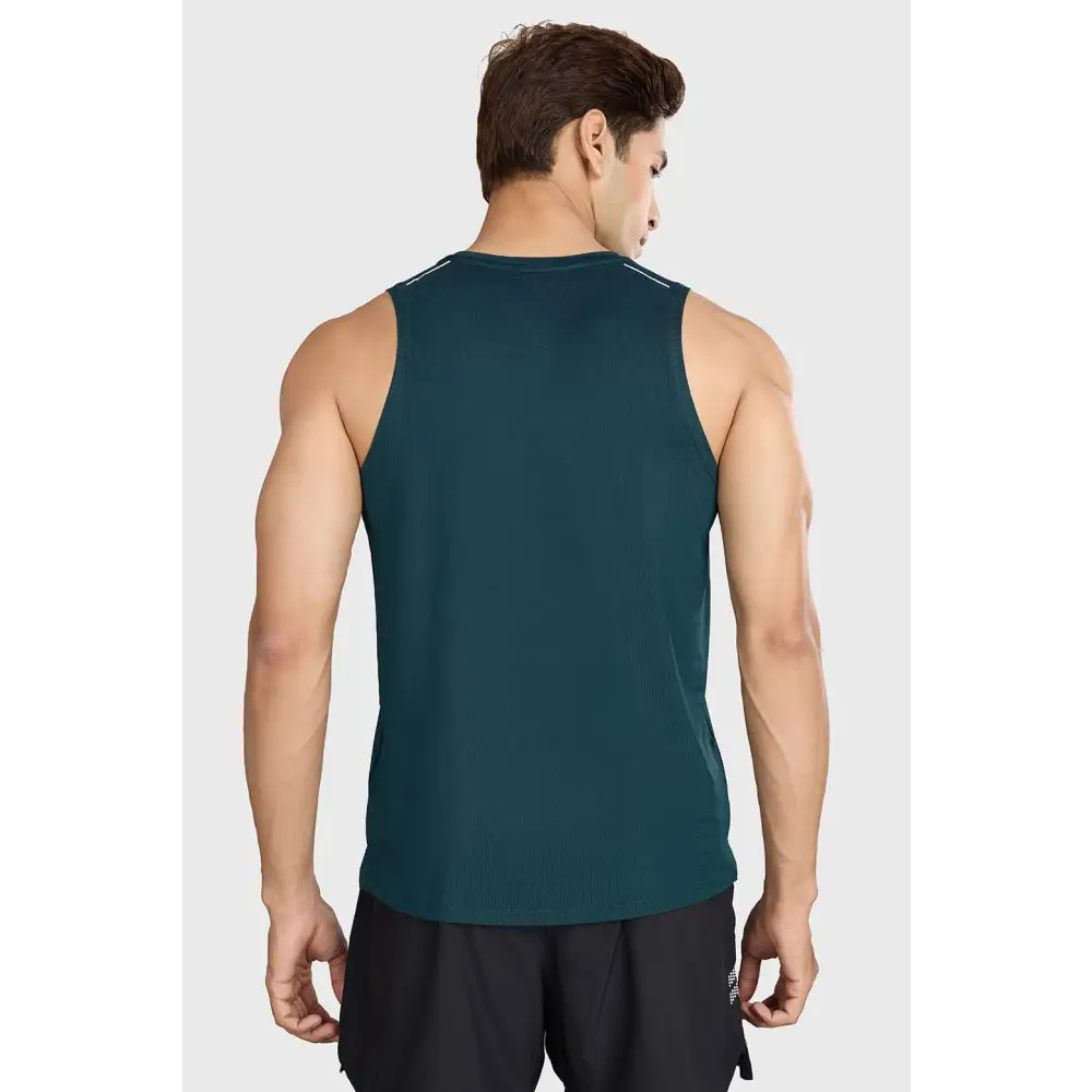 Ember Running Tank Bottle Green - Vest
