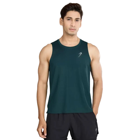 Ember Running Tank Bottle Green - Vest