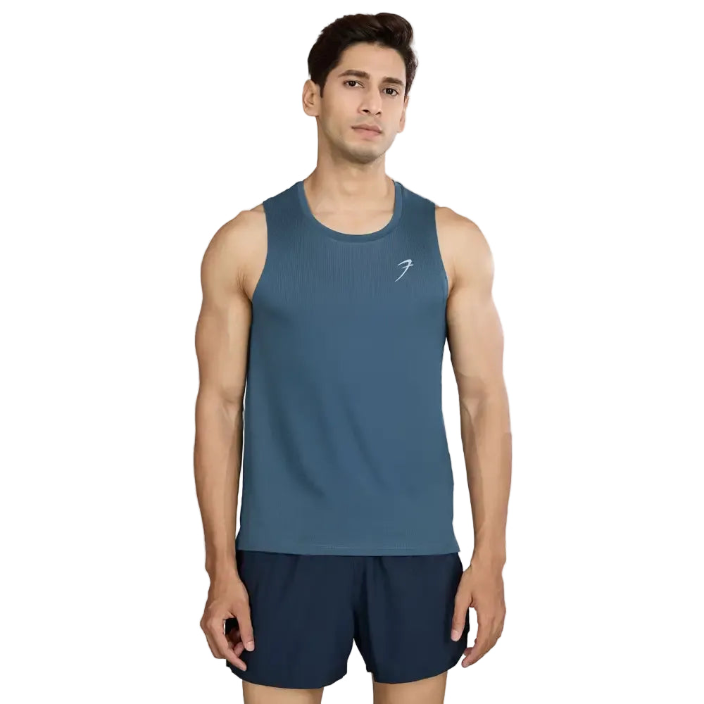 Ember Running Tank Light Blue - Vest