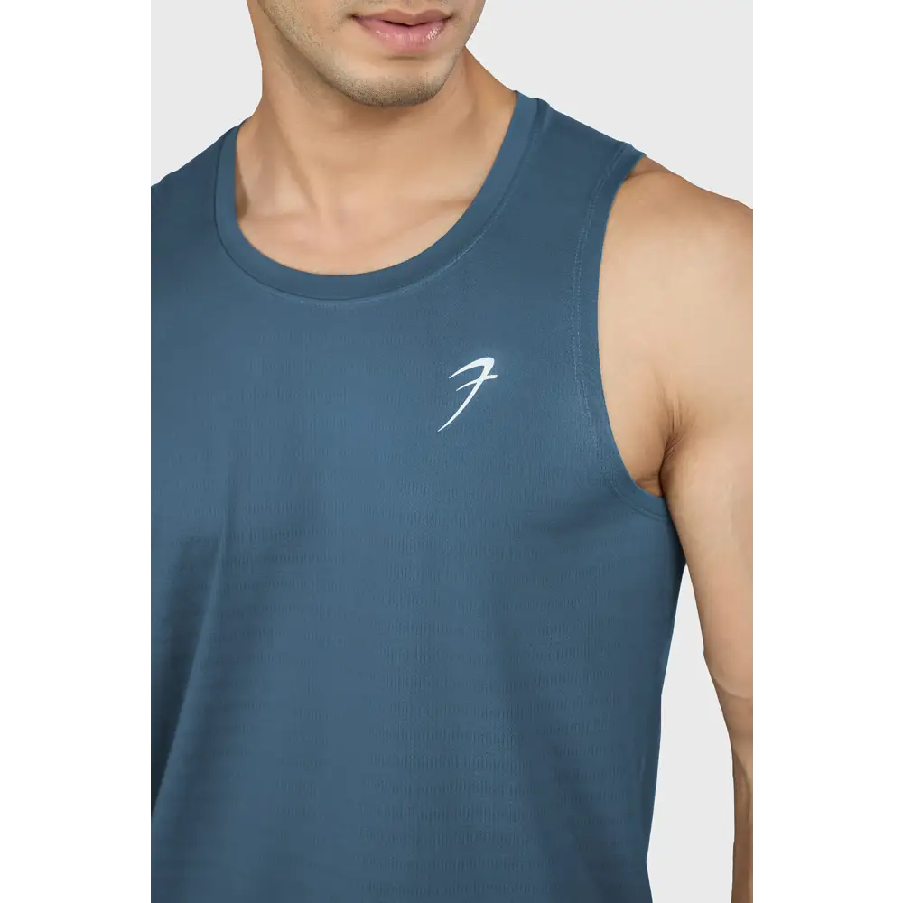 Ember Running Tank Light Blue - Vest