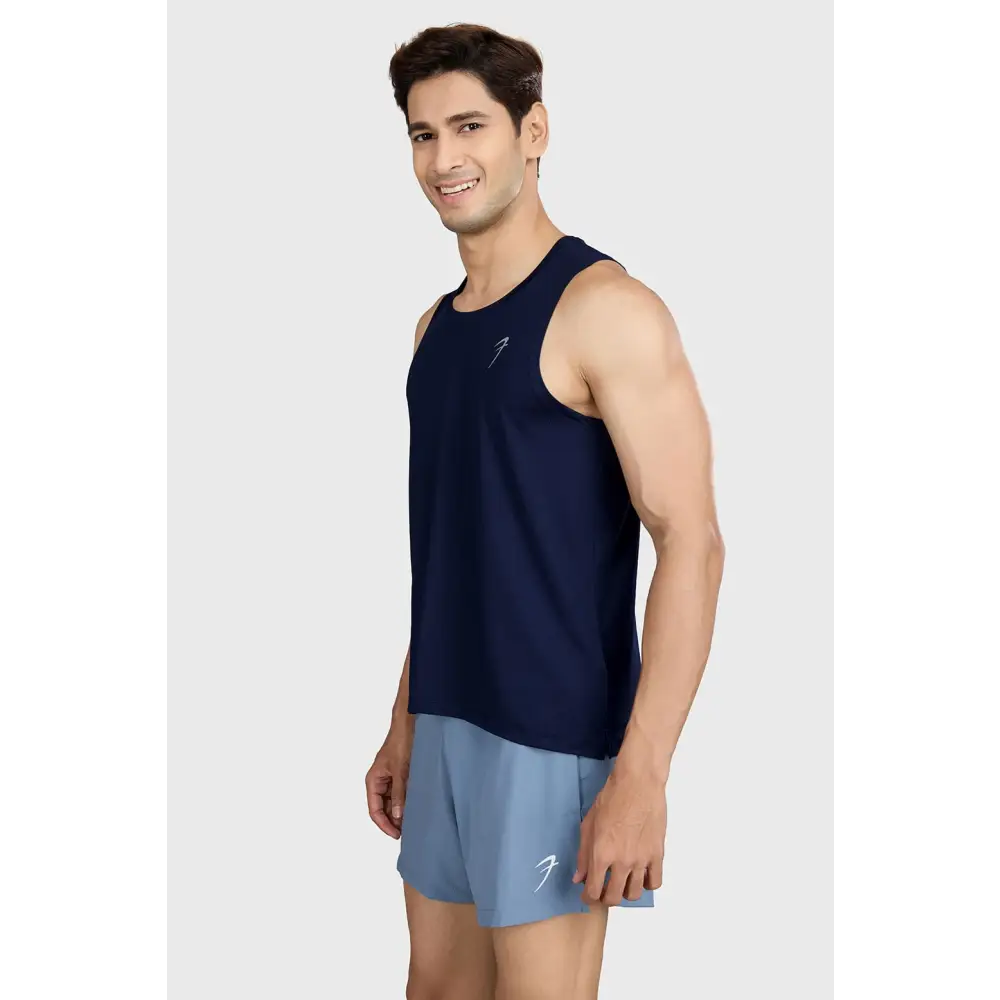 Ember Running Tank Navy - Vest