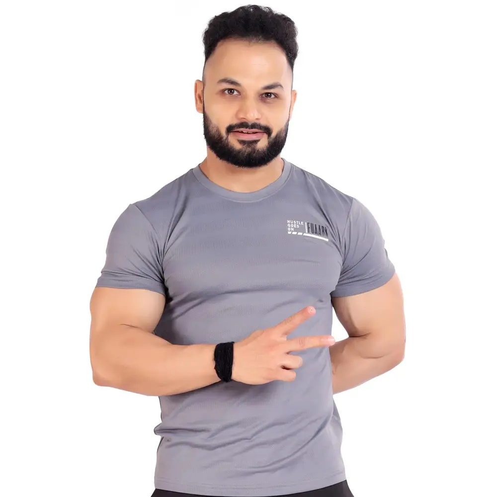 Emblem T-shirt Grey - Tshirts