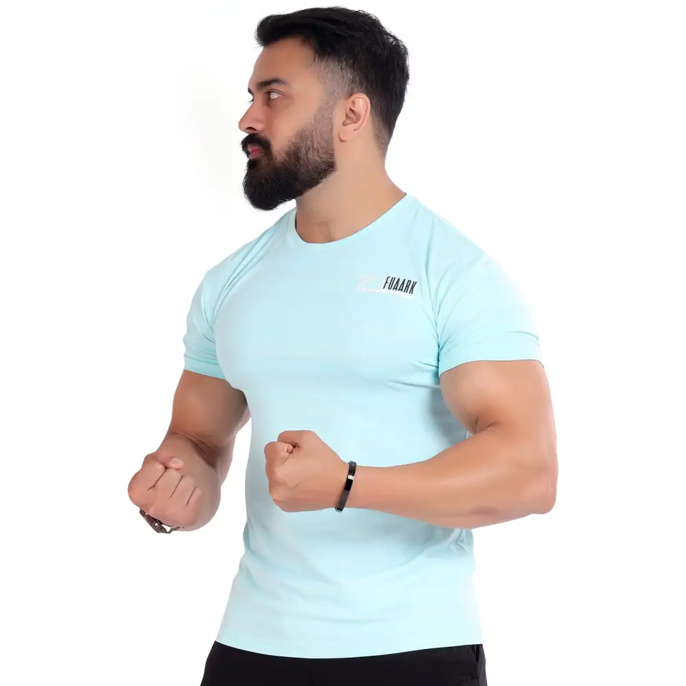 Emblem T-shirt Sky Blue - Tshirts
