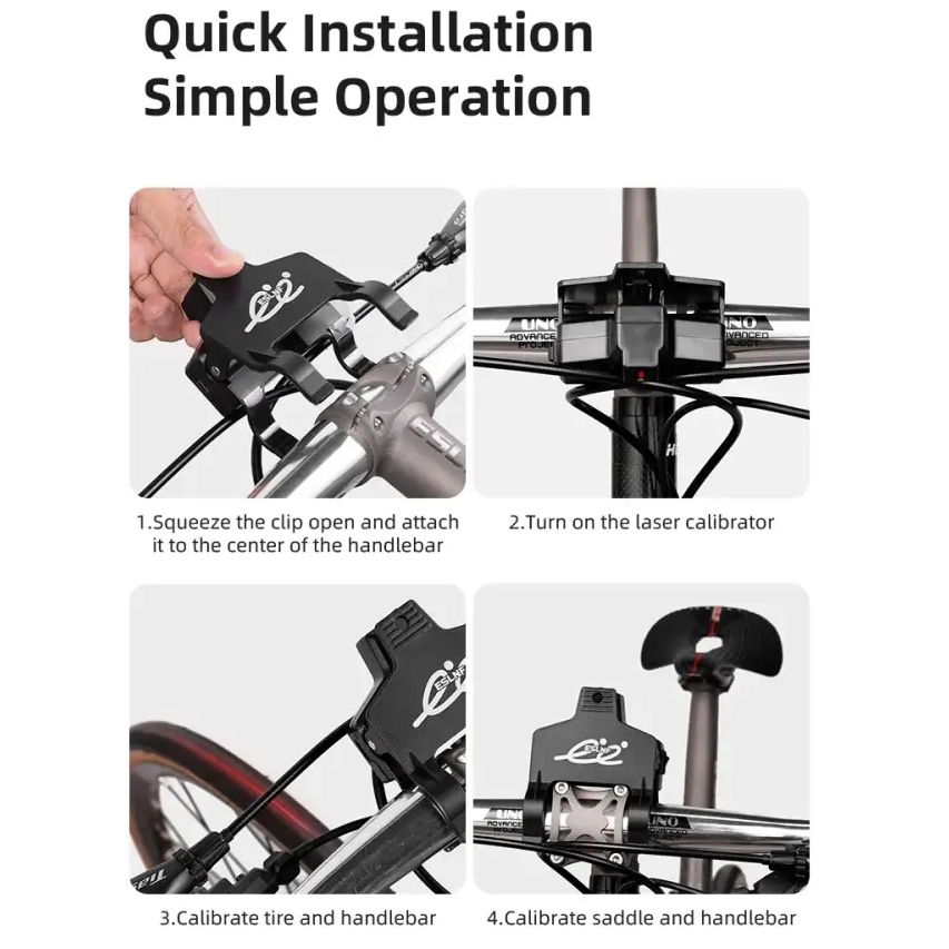 ESLNF Bicycle Tools Calibration Device For Seat And Tyre Multifunctional Bicycle Repair Kit Fot MAT And Road Bicycle