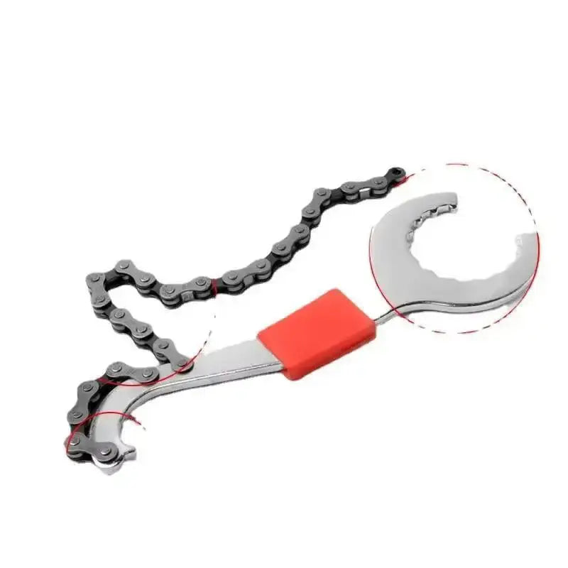 ESLNF Bike Chain Spanner Tool Whip Bottom Bracket Repair Flywheel Removing Tail Hook Wrench Maintenance Tools