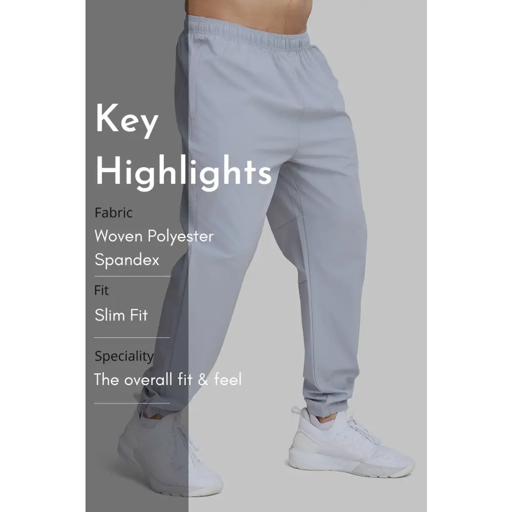 Essential Joggers Light Grey - Track