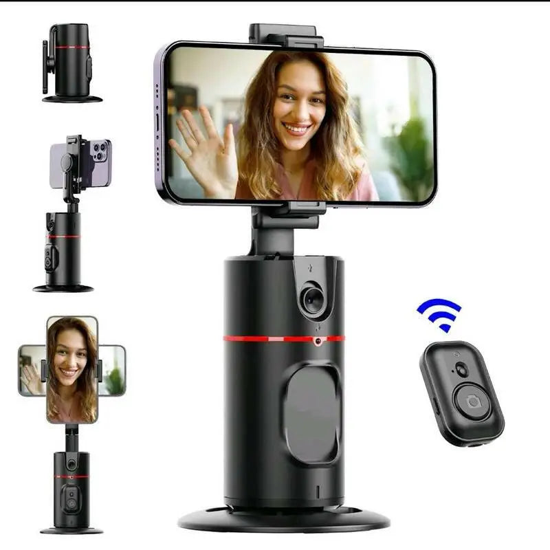 Everything Included- Gimbal Auto Face Tracking- Combo Pack- W/ Separate Extendable Selfie Stick Tripod Remote Control